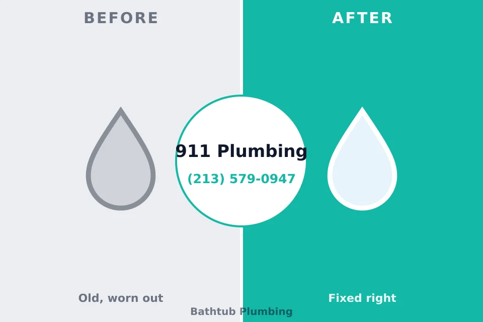 Before and after: plumbing company Springfield, SD
